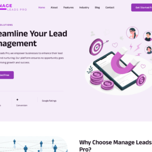 Lead Management SaaS Business For Sale